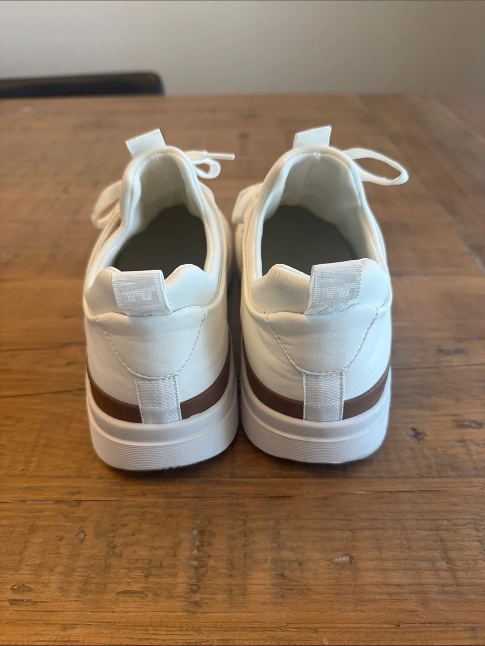 Steve Madden white leather